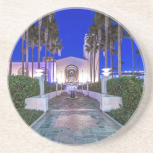 Verenigde Staten, Californië, Los Angeles, Uniest Zandsteen Onderzetter