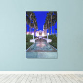 Verenigde Staten, Californië, Los Angeles, Uniesta Canvas Afdruk (Insitu (Houten vloer))