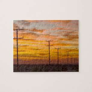 Verenigde Staten, Californië, Palm Springs, elektr Legpuzzel