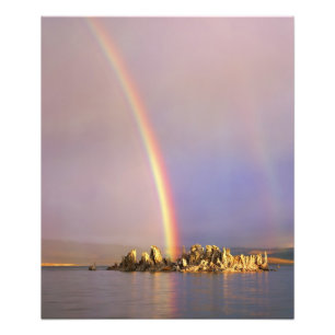 Verenigde Staten, Californië, Sierra Nevada bergen Foto Afdruk