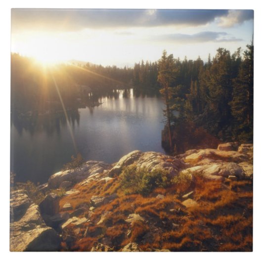 Verenigde Staten, Californië, Sierra Nevada bergen Tegeltje (Voorkant)