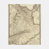 Verenigde Staten, Canada Fleece Deken (Voorkant)