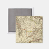 Verenigde Staten, Canada Magneet (Voorkant / Achterkant)