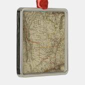 Verenigde Staten, Canada Metalen Ornament (Rechts)