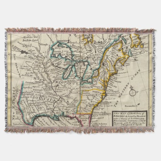 Verenigde Staten, Canada, Noord-Amerika Deken (Voorkant)