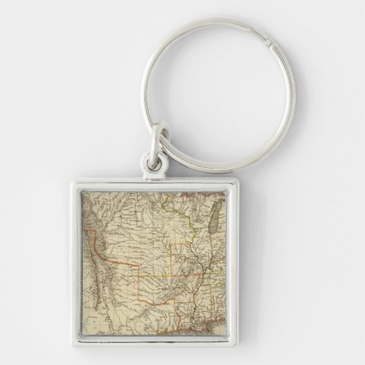 Verenigde Staten, Canada Sleutelhanger (Voorkant)
