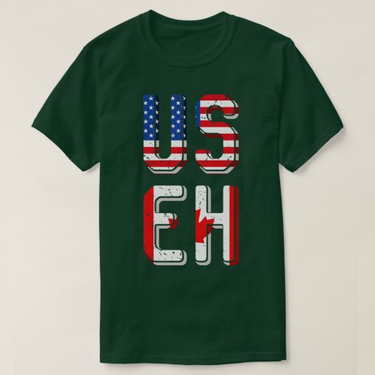 Verenigde Staten Canada T-shirt (Design voorkant)