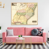 Verenigde Staten Canvas Afdruk (Insitu (Woonkamer))
