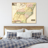 Verenigde Staten Canvas Afdruk (Insitu (Slaapkamer))