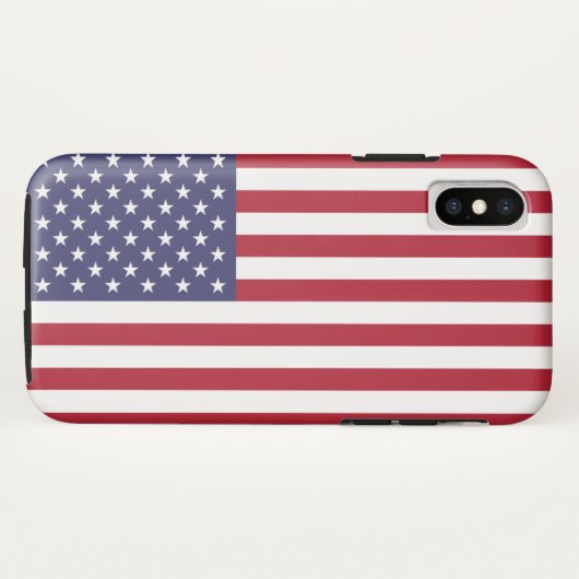 Verenigde Staten Case-Mate iPhone Case (Achterkant (horizontaal))