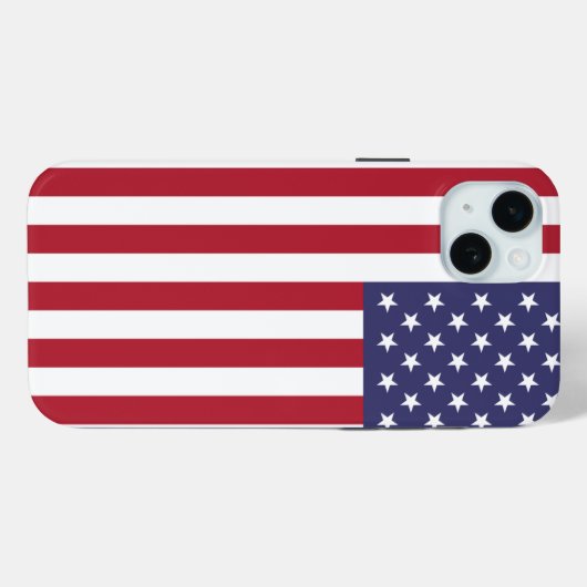 Verenigde Staten Case-Mate iPhone Case (Achterkant (horizontaal))