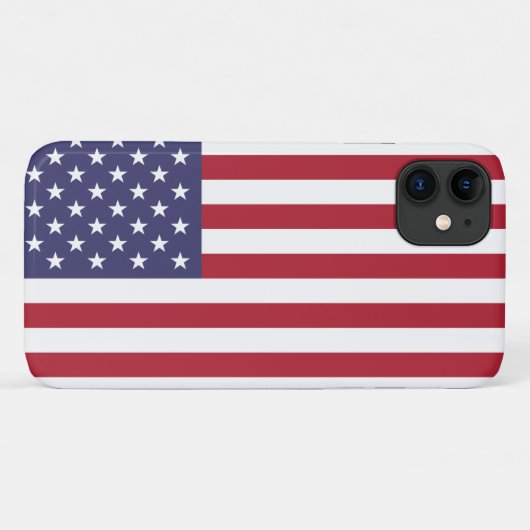 Verenigde Staten Case-Mate iPhone Case (Achterkant (horizontaal))