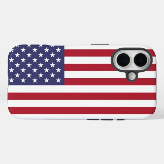 Verenigde Staten Case-Mate iPhone Case (Achterkant (horizontaal))