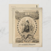  Verenigde Staten Centennial Souvenir Briefkaart (Voorkant / Achterkant)