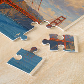 Verenigde Staten Collage Illustratie Reis Kunst Legpuzzel (Zijkant)