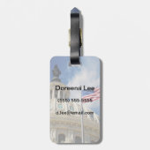 Verenigde Staten, Colombia, Washington DC, Capitol Bagagelabel (Achterkant verticaal)