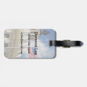 Verenigde Staten, Colombia, Washington DC, Capitol Bagagelabel (Achterkant horizontaal)