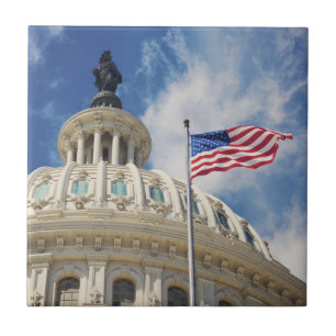 Verenigde Staten, Colombia, Washington DC, Capitol Tegeltje