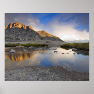 Verenigde Staten, Colorado, Rocky Mountain NP. Poster