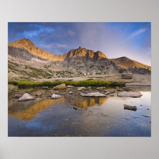 Verenigde Staten, Colorado, Rocky Mountain NP. Sto Poster (Voorkant)