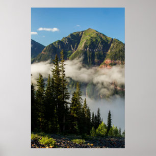 Verenigde Staten, Colorado, San Juan-bergen. Clear Poster