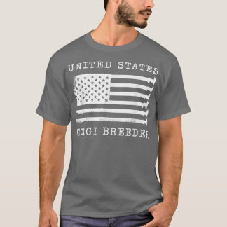 Verenigde Staten Corgi Fokker DesignCorgi Fokker V T-shirt