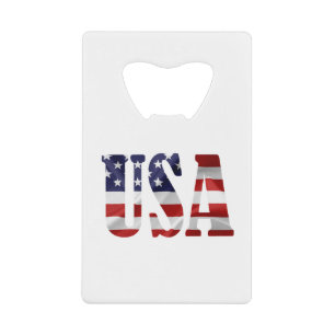 Verenigde Staten Creditkaart Flessenopener