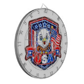 Verenigde Staten Dartbord (Voorkant Links)