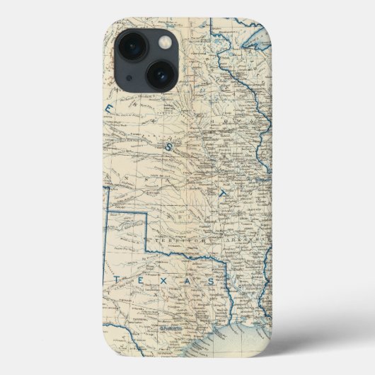 Verenigde Staten dec 1860 Case-Mate iPhone Case (Achterkant)