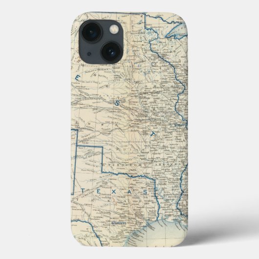 Verenigde Staten dec 1860 Case-Mate iPhone Case (Achterkant)