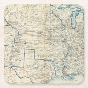 Verenigde Staten dec 1860 Kartonnen Onderzetters