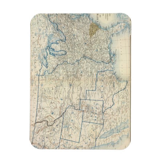 Verenigde Staten dec 1860 Magneet (Verticaal)