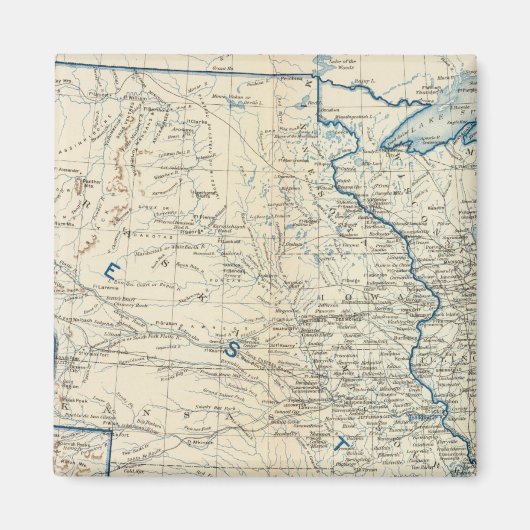 Verenigde Staten dec 1860 Magneet (Voorkant)