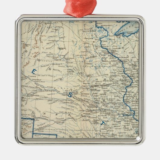 Verenigde Staten dec 1860 Metalen Ornament (Voorkant)
