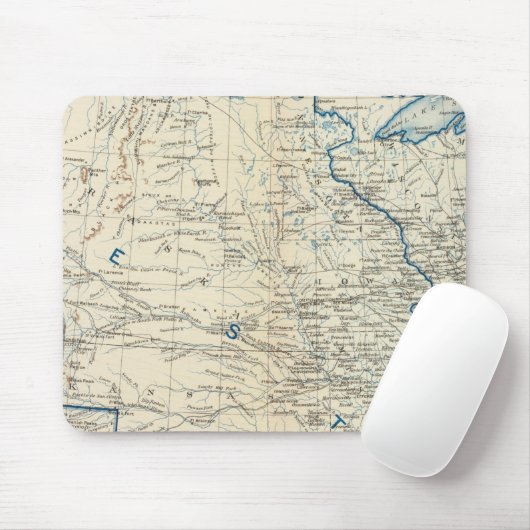 Verenigde Staten dec 1860 Muismat (Met muis)