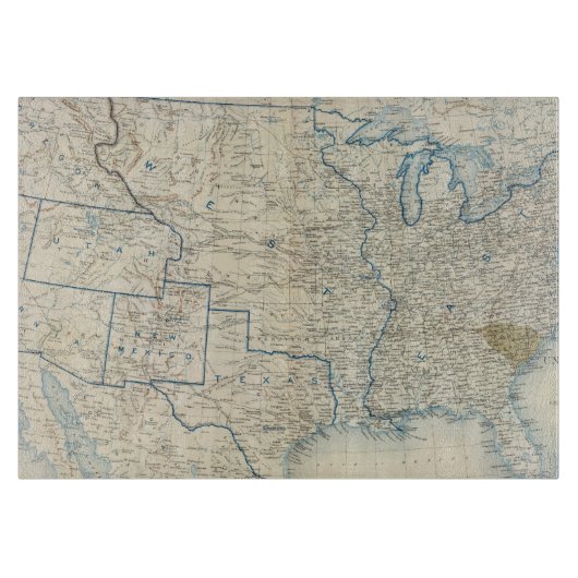 Verenigde Staten dec 1860 Snijplank (Voorkant)