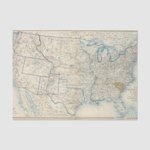 Verenigde Staten dec 1860 Tissuepapier