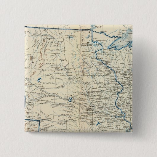 Verenigde Staten dec 1860 Vierkante Button 5,1 Cm (Voorkant)