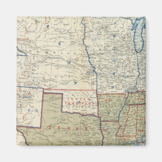 Verenigde Staten dec. 1861 Magneet (Voorkant)