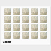 Verenigde Staten dec. 1861 Vierkante Sticker (Vel)