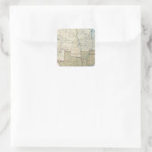 Verenigde Staten dec. 1861 Vierkante Sticker (Tas)