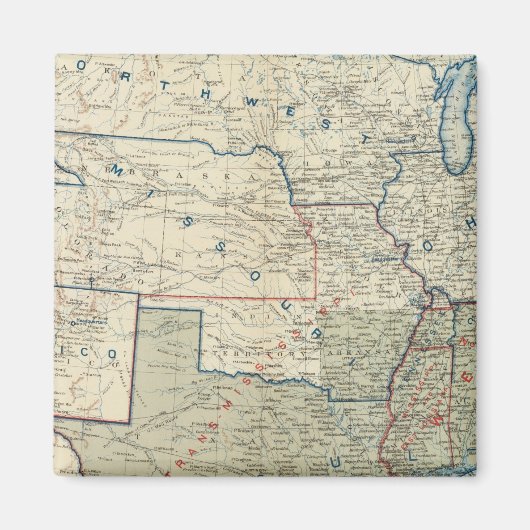 Verenigde Staten dec. 1862 Magneet (Voorkant)