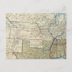Verenigde Staten dec. 1863 Briefkaart