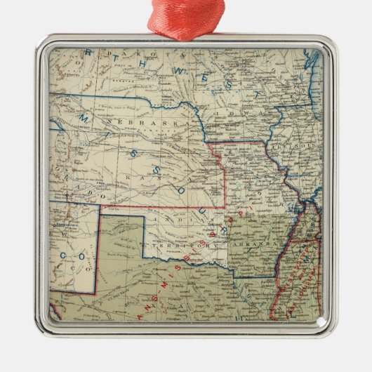 Verenigde Staten dec 1863 Metalen Ornament (Voorkant)