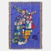 Verenigde Staten Deken (Voorkant Verticaal)