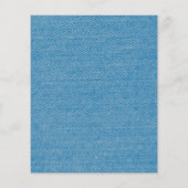 Verenigde Staten Denim - Uitnodiging Girl Graduati Flyer (Achterkant)