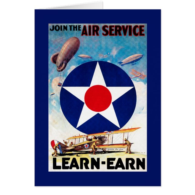 Verenigde Staten - Doe mee met de Air Service Lear (Voorkant)