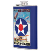 Verenigde Staten - Doe mee met de Air Service Lear Heupfles (Links)