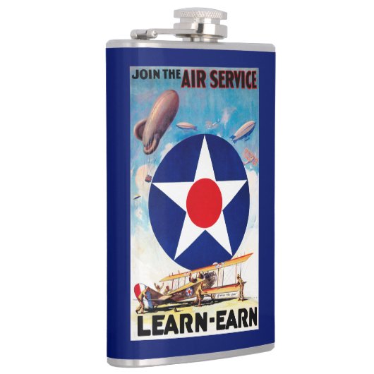 Verenigde Staten - Doe mee met de Air Service Lear Heupfles (Rechts)