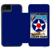 Verenigde Staten - Doe mee met de Air Service Lear Incipio iPhone Portemonnee Hoesje (Agenda Open)